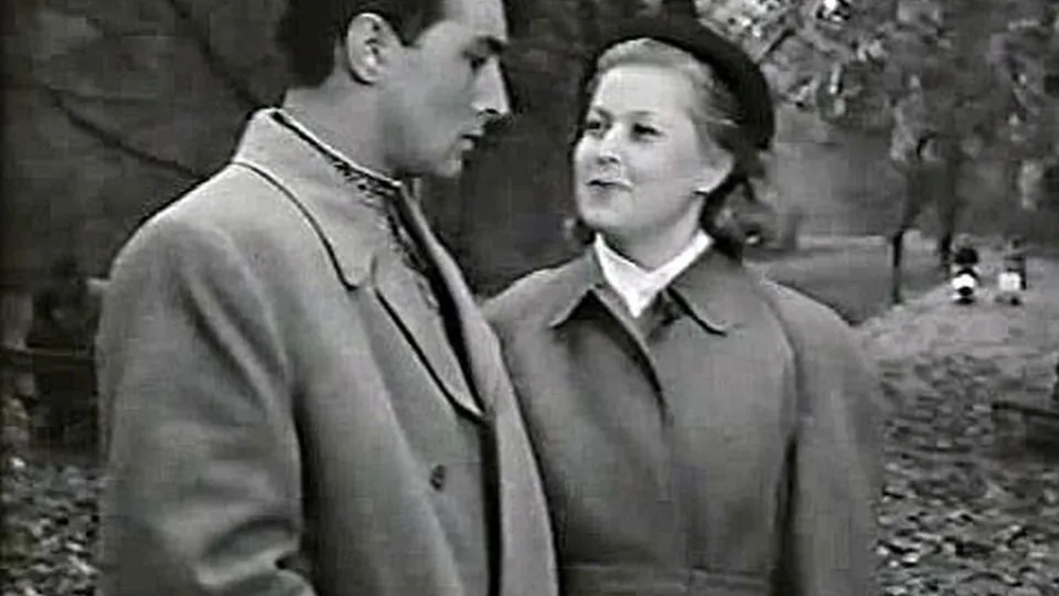 Кадр из фильма «Об этом забывать нельзя». Режиссер Леонид Луков. 1954 год.