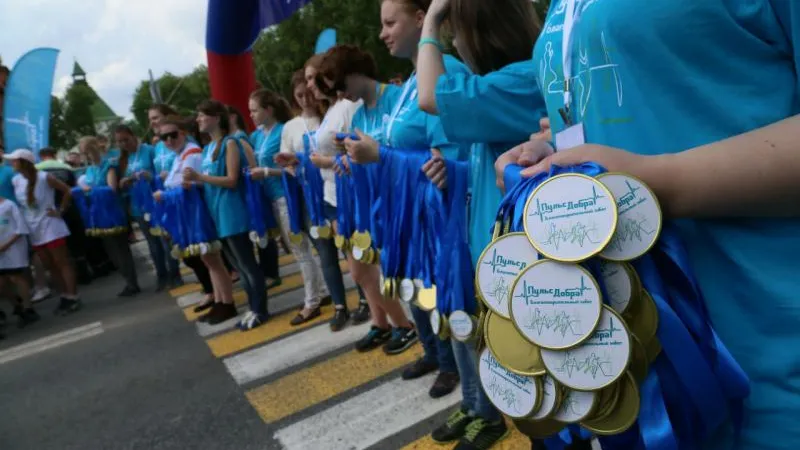Порядка 180 детей приняли участие в забеге «Пульс добра»