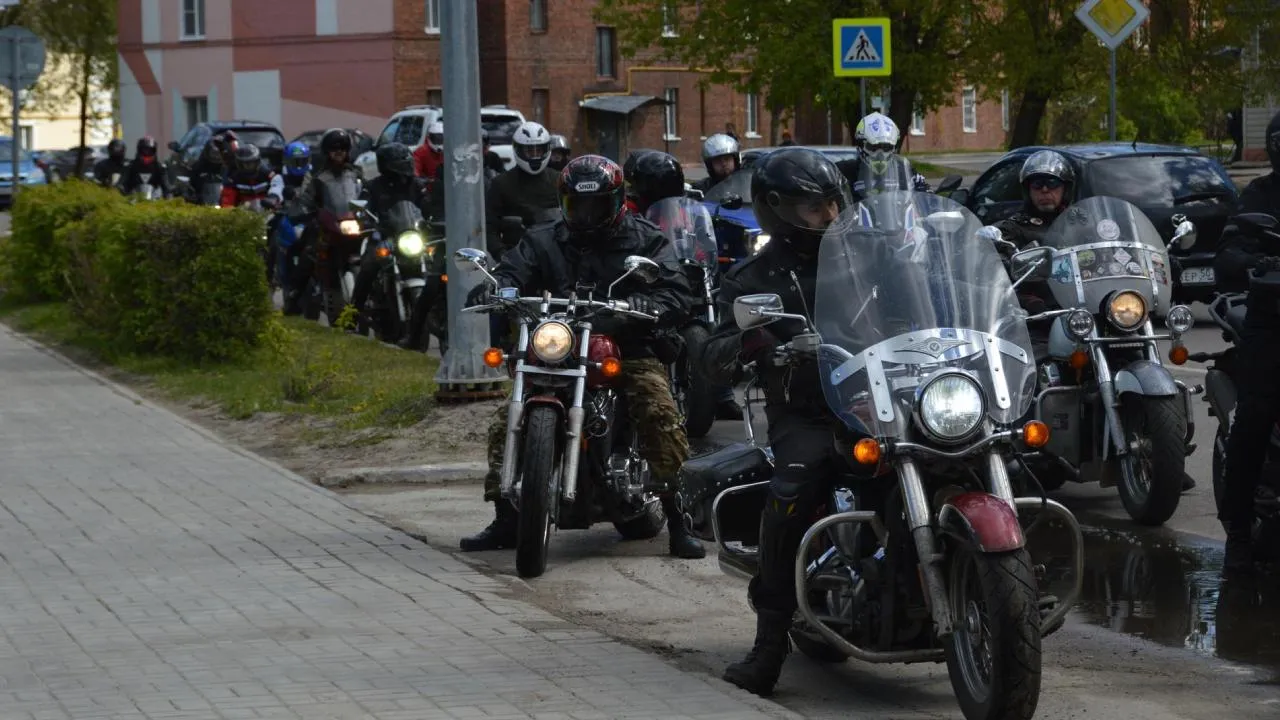 Байкеры из Шатуры открыли мотосезон и совершили мотопробег по местам воинской славы