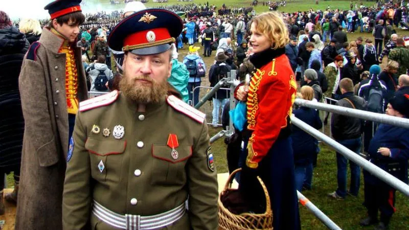 Одинцовские казаки сняли фильм о войне