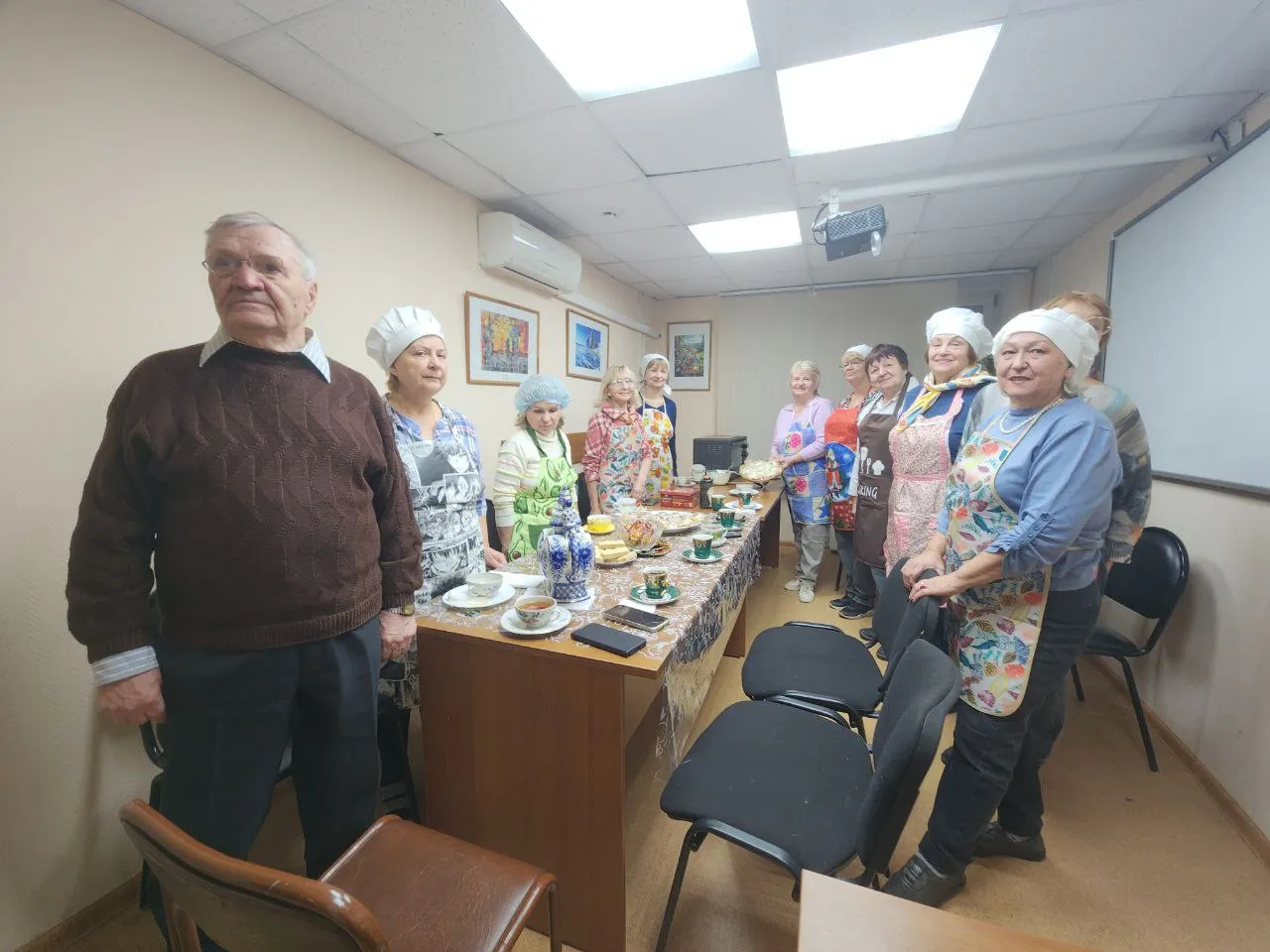 Фото: отделение клуба «Активное долголетие» в г. о. Черноголовка