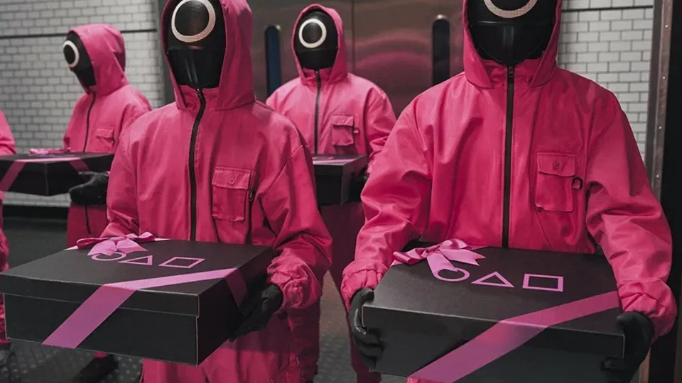 Кадр из сериала «Игра в кальмара». Режиссер Х. Дон-хек. 2021 год