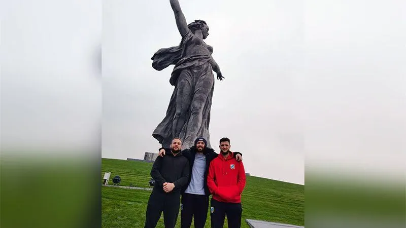 Южноафриканские регбисты были шокированы российским монументом