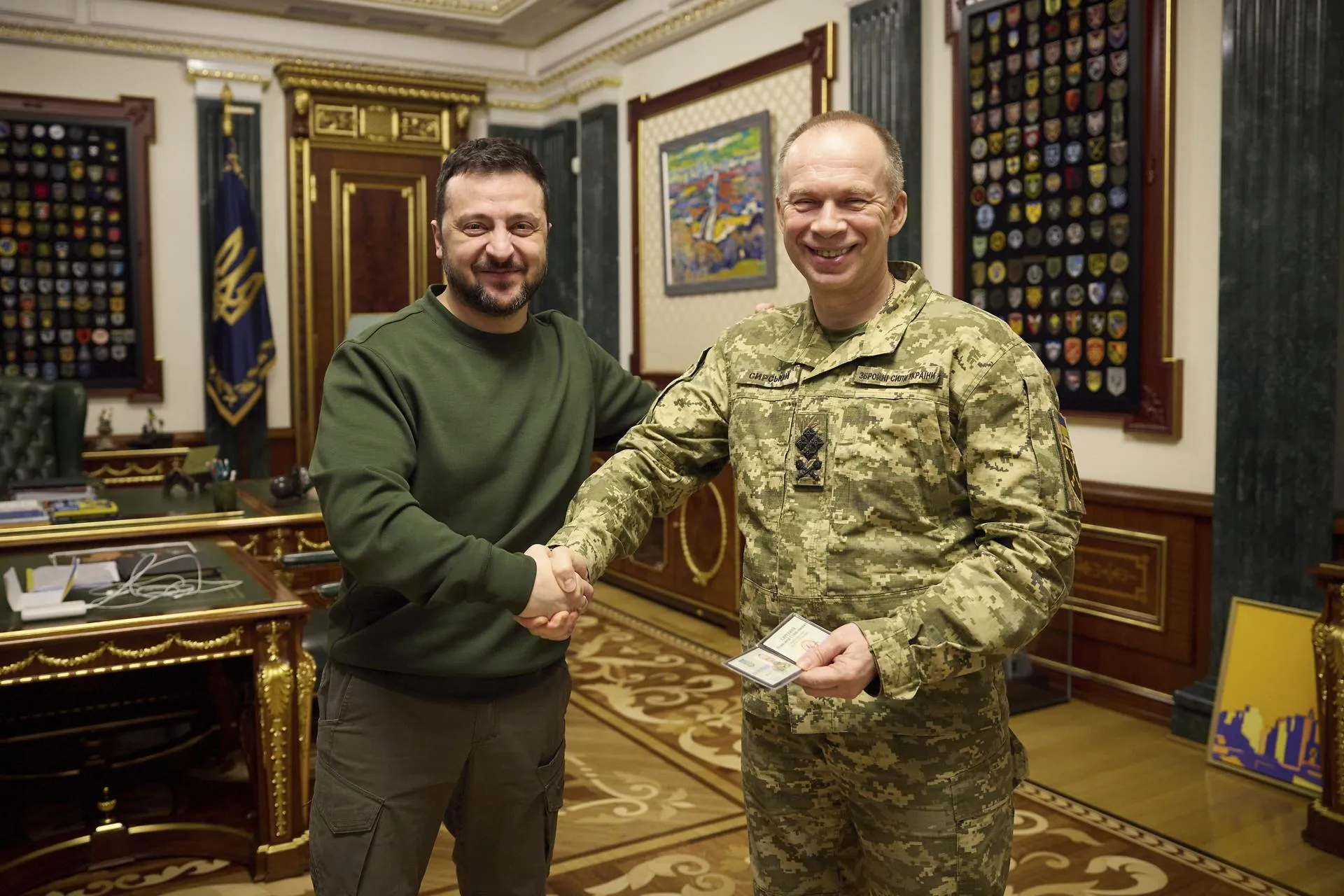Pool /Ukrainian Presidentia/Keystone Press Agency