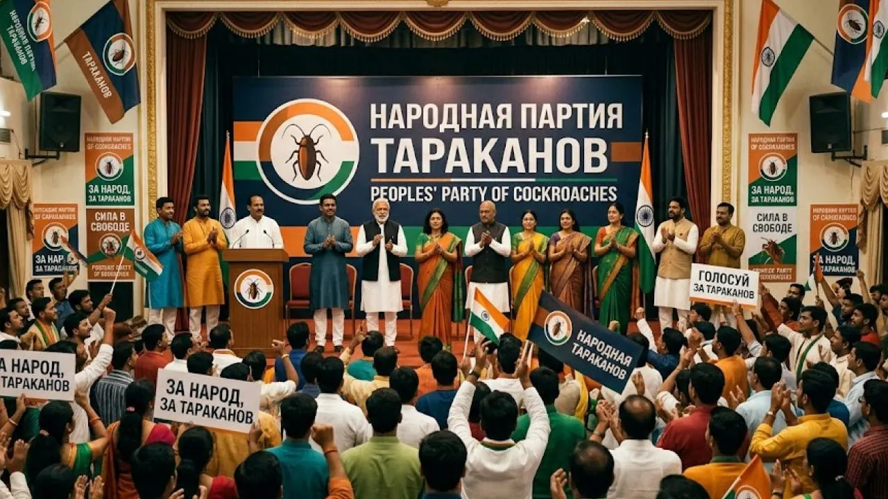 Тараканы победили Моди: индийская шуточная партия обошла правящую БДП