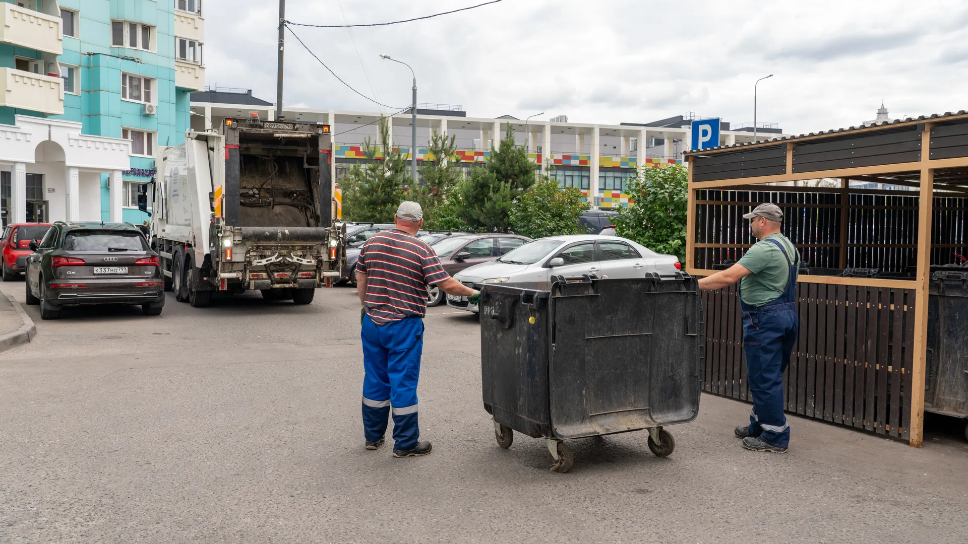Контейнерные площадки для сбора отходов в Красногорске