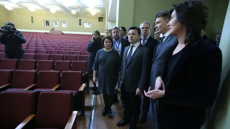 Воробьев осмотрел ДК в Домодедове