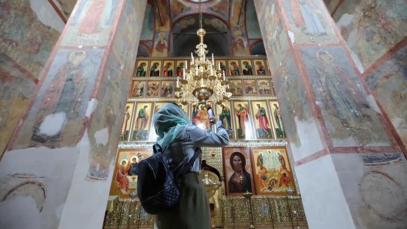 Почему исчезают росписи Спасо-Преображенского храма в Больших Вяземах
