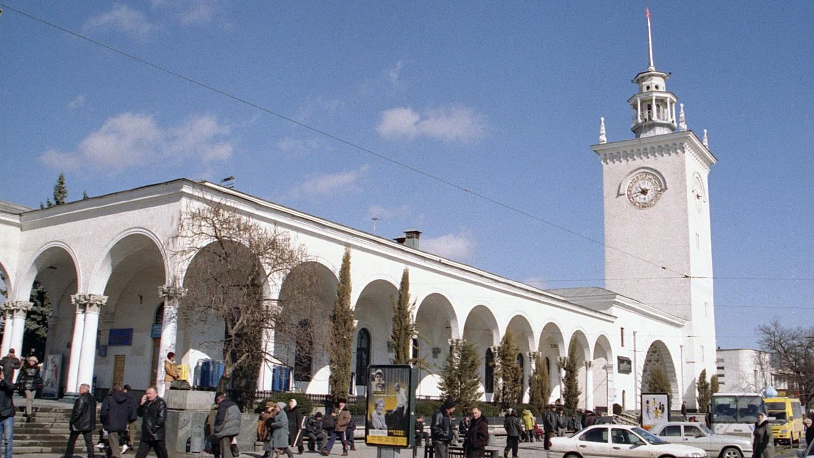 Башня железнодорожного вокзала Симферополя. Server Amzayev