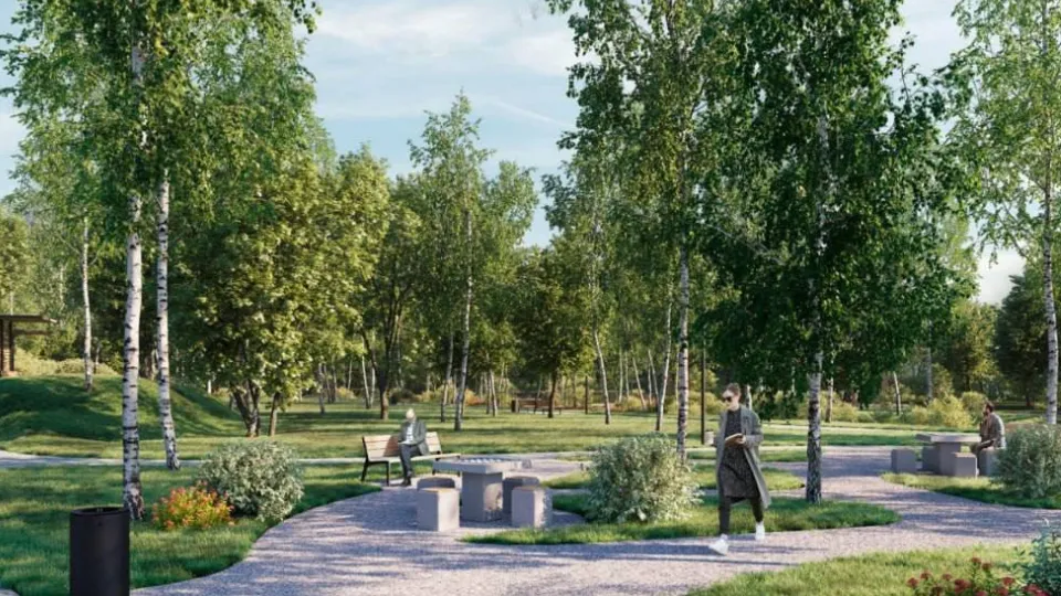 Лесопарк «Березки». Фото: проектное решение