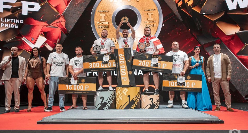 Подмосковные атлеты выиграли 3 медали на фестивале силовых видов спорта