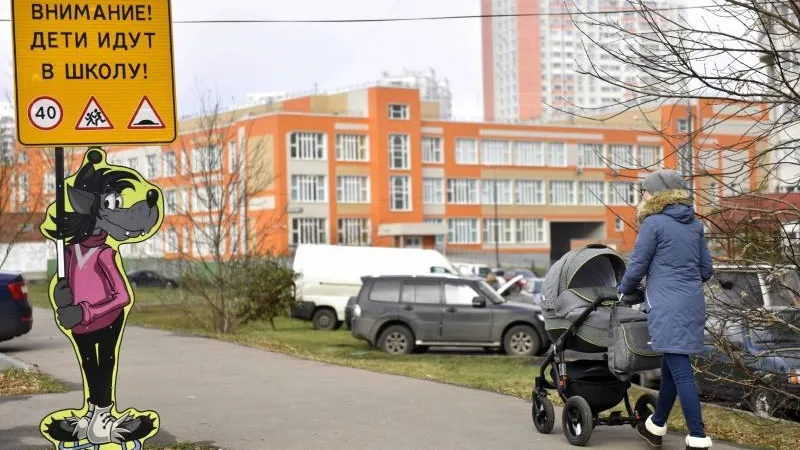 Вандалы украли волка в Химках
