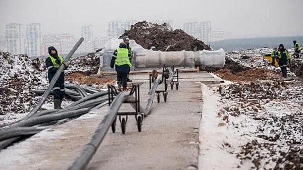Факел для утилизации газа начали устанавливать на полигоне «Кучино»