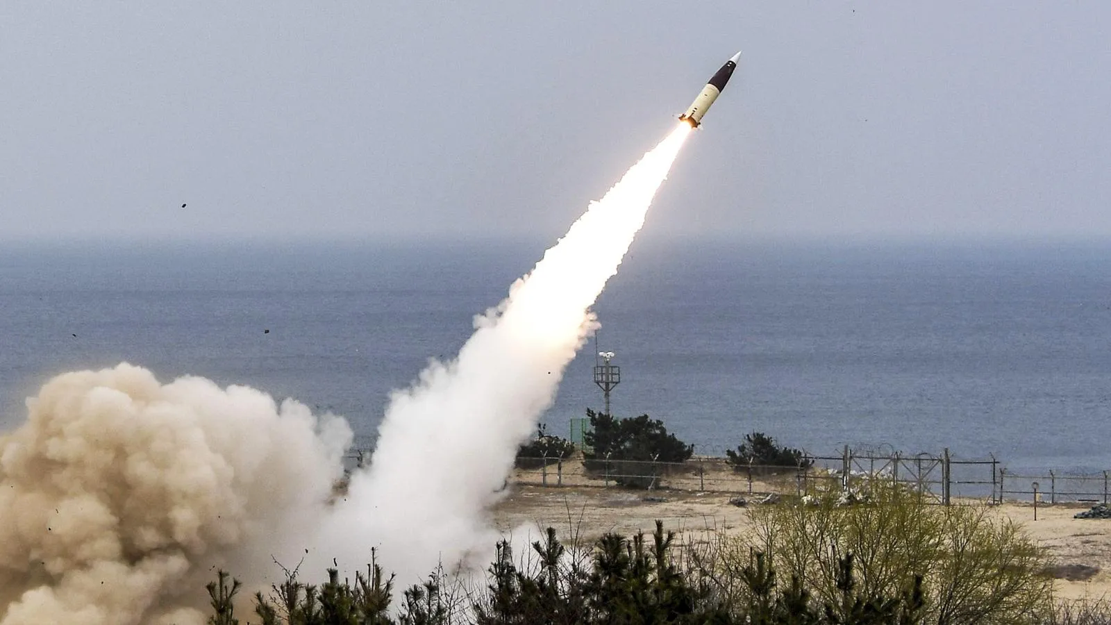Запуск ракеты ATACMS. Defense Ministry