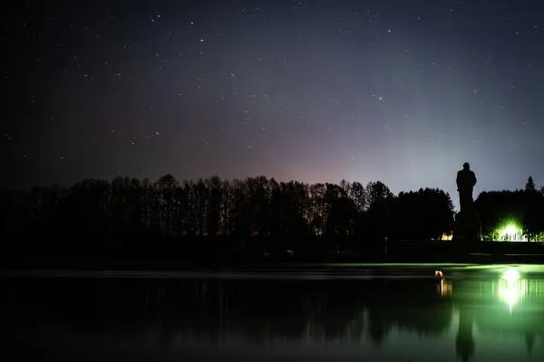Полярное сияние в Дубне