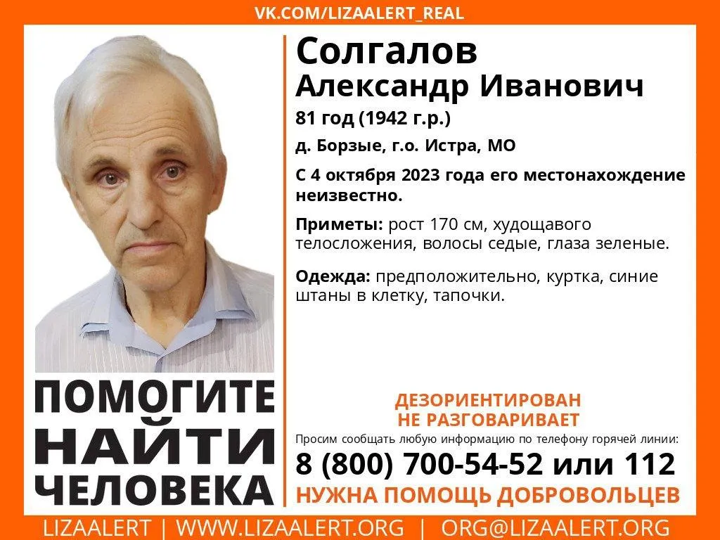 Фото: Поисковый отряд "ЛизаАлерт" / ВКонтакте