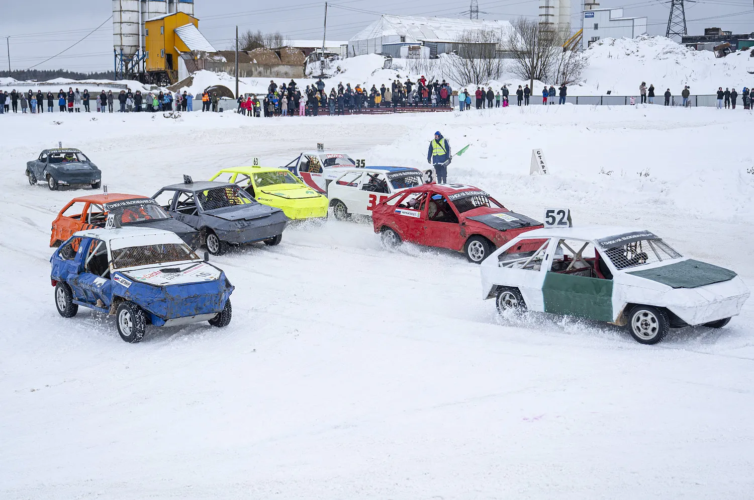 Гонки на выживание. Фото с сайта администрации Ленинского