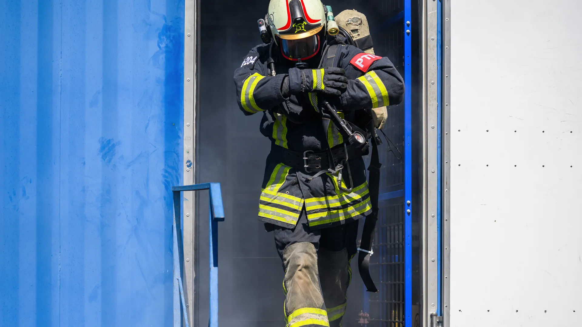 Соревнования спасателей в Ногинске Богородского округа