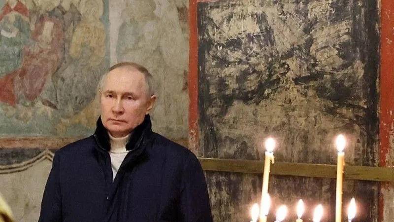 Владимир Путин поздравил россиян с Рождеством