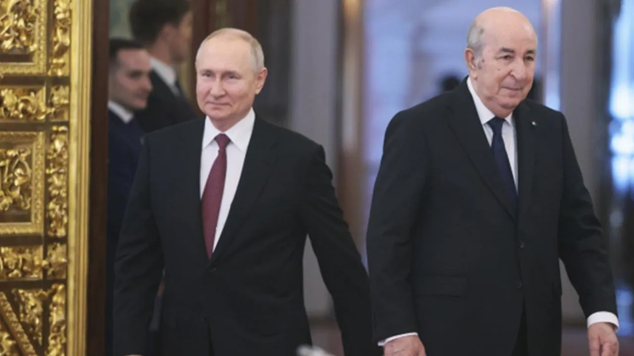 Путин заявил, что российско-алжирские отношения очень значимы для Москвы