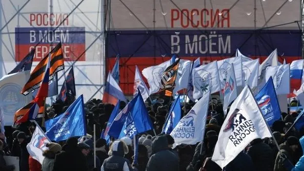 Более 60 тысяч человек пришли на митинг-концерт «Россия в моем сердце!» в Москве