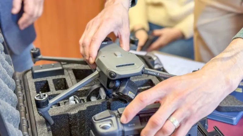 Жители подмосковного Подольска сложились на новый дрон Mavic 3T для бойцов СВО