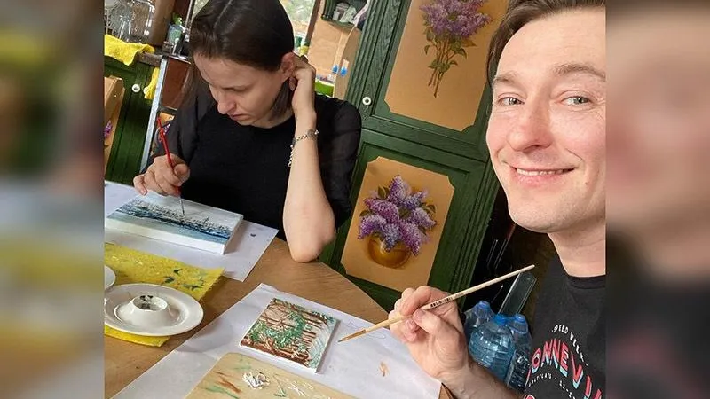 Сергей Безруков начал писать картины на карантине