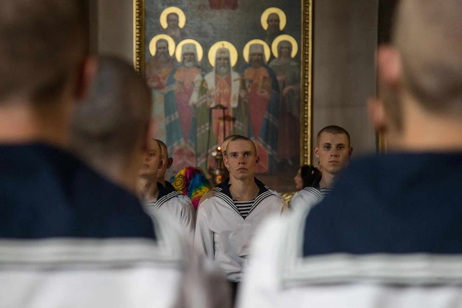 На 15-й годовщине канонизации Федора Ушакова. Igor Russak/ZUMAPRESS.com
