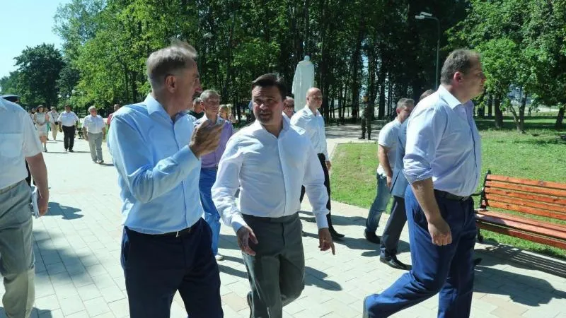 Здесь кипит жизнь: губернатор оценил благоустройство парка в Люберцах