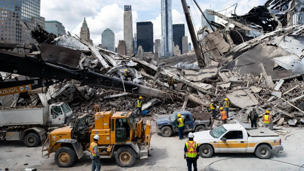 Спасатели, работавшие на месте теракта 11 сентября в США, имеют повышенный риск рака легких