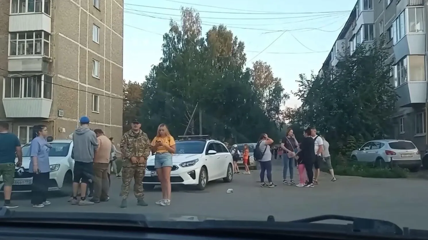 Кадр из видео поискового отряда «Лиза Алерт», сделанного во время поисков