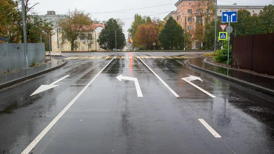 В Коломне завершился капитальный ремонт дороги по улице Пароходной