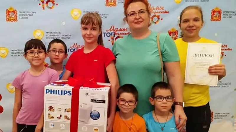 Дмитровчанка победила на фестивале-конкурсе «Мамы Подмосковья. Топ-10»