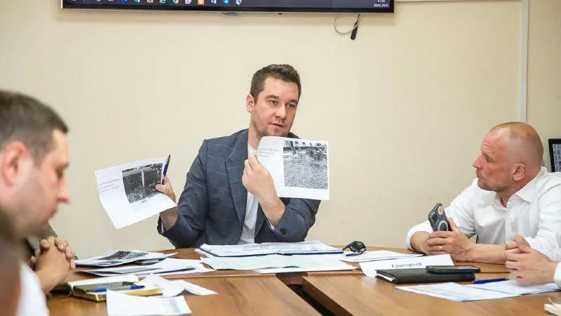 В Одинцове сотрудники ГУСТ обсудили с коммунальщиками состояние дворов