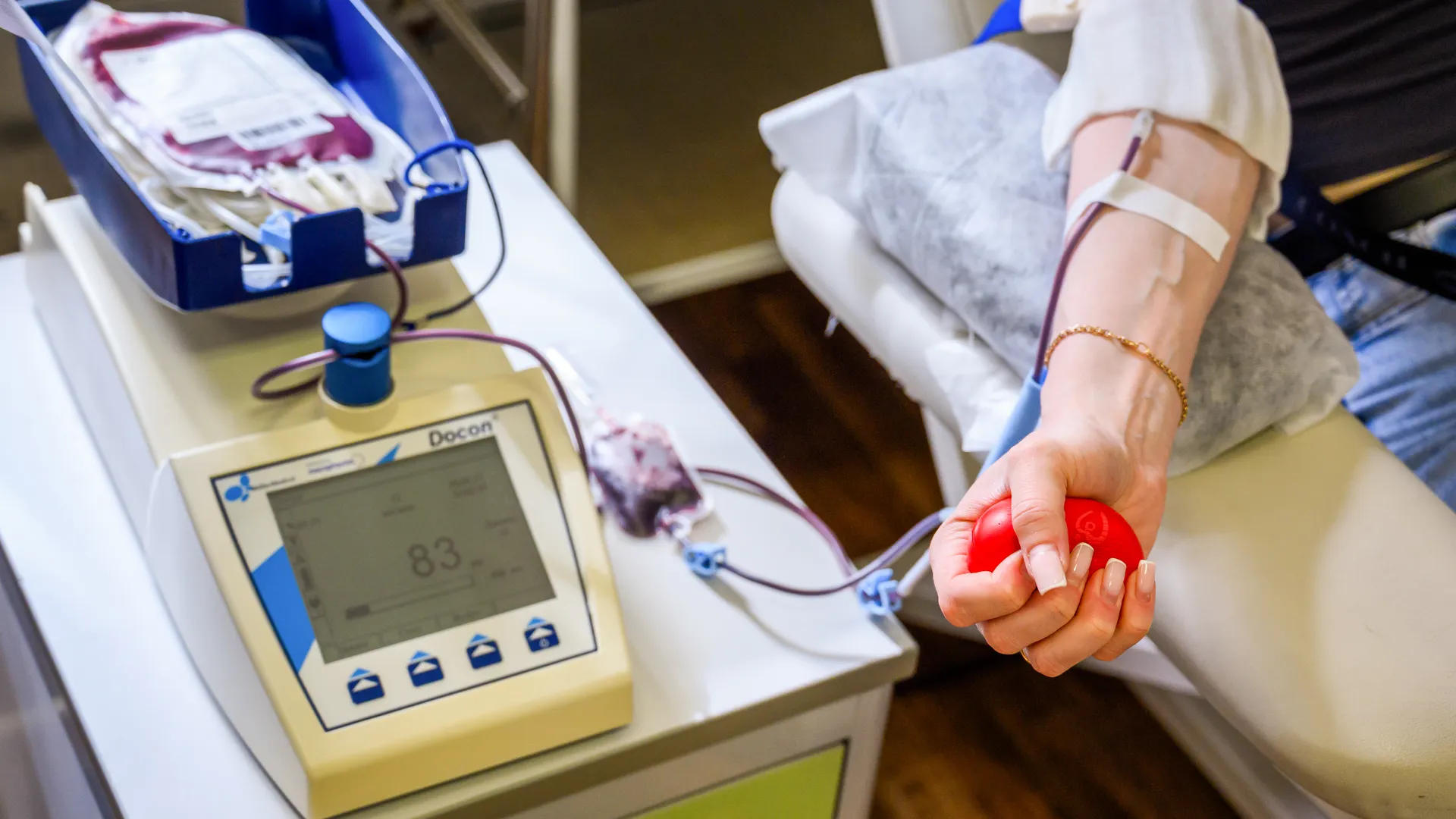 День донора в Московском областном центре крови в Воскресенске