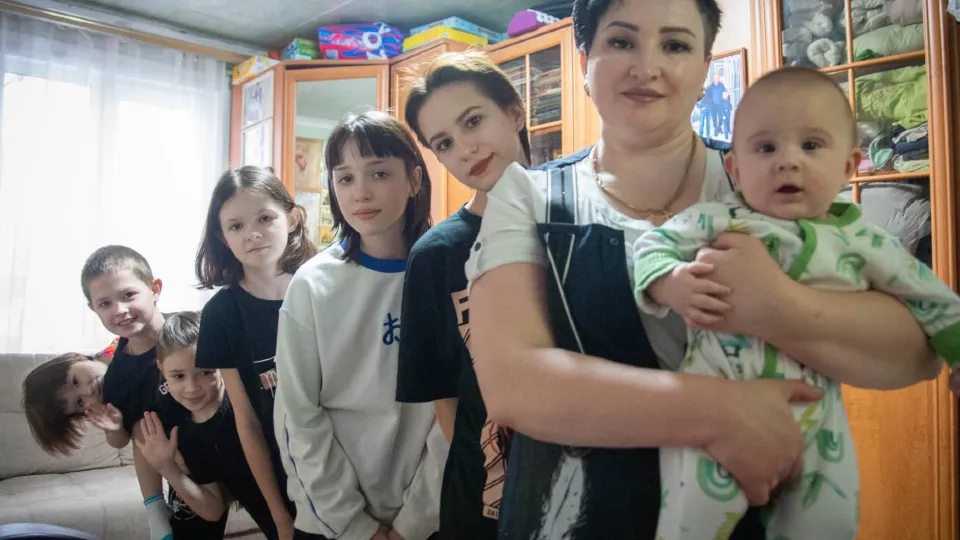 Семья Афанасьевых (архив 2022 г.). Фото: REGIONS/Нина Соколова