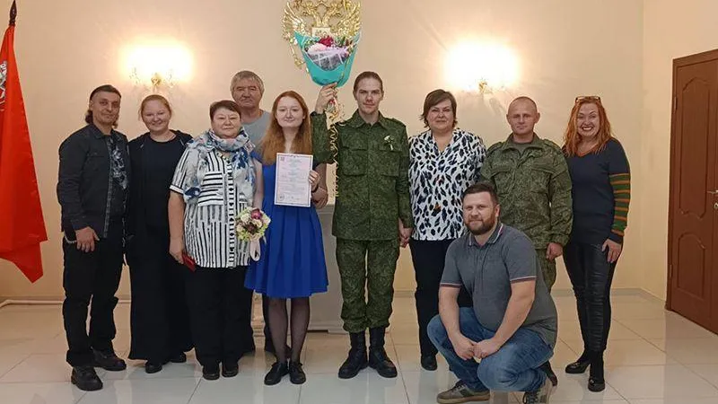 Мобилизованный житель Реутова женился перед отправкой на СВО