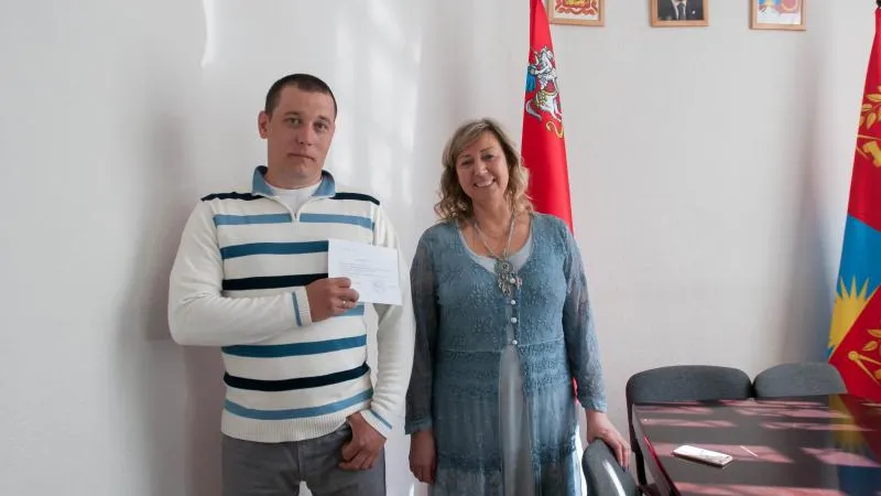 Путевку в детский сад вручили трехлетней девочке из Балашихи