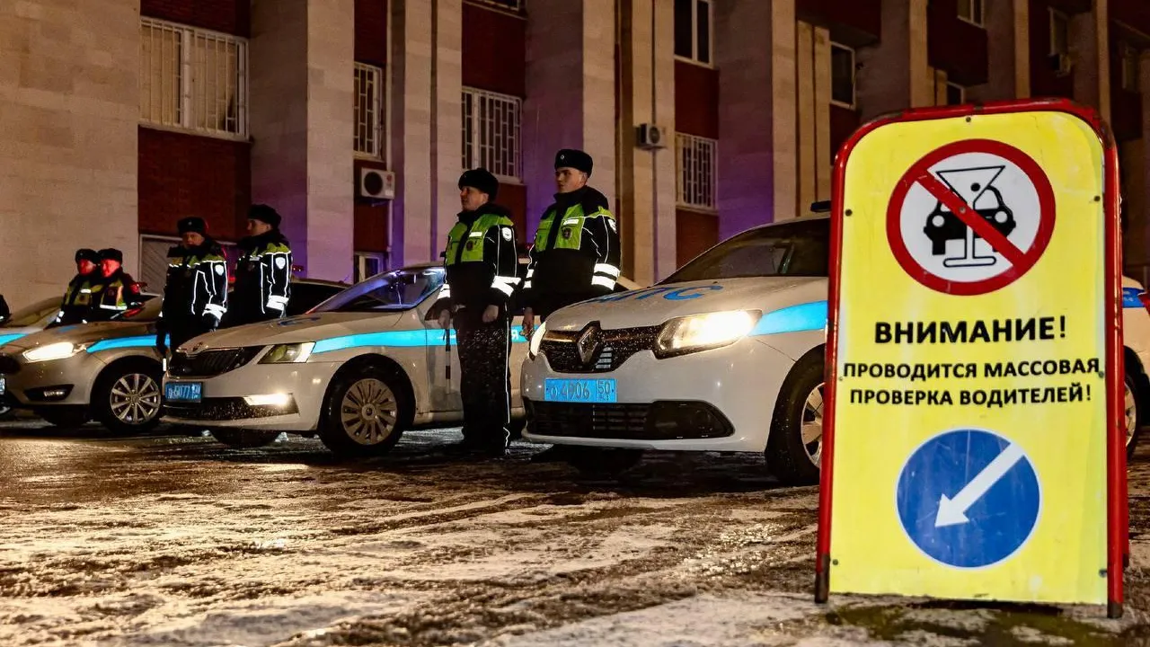 Более 500 нетрезвых водителей выявили в Подмосковье за новогодние праздники