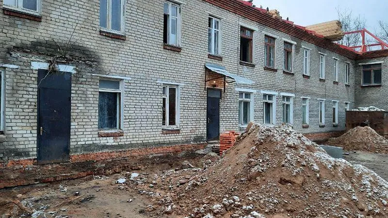 Юрий Крупенин проверил ход ремонта Талдомской больницы