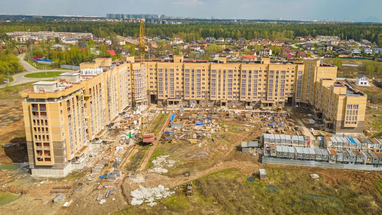 Первый корпус ЖК «Опалиха Парк» будет достроен к концу года