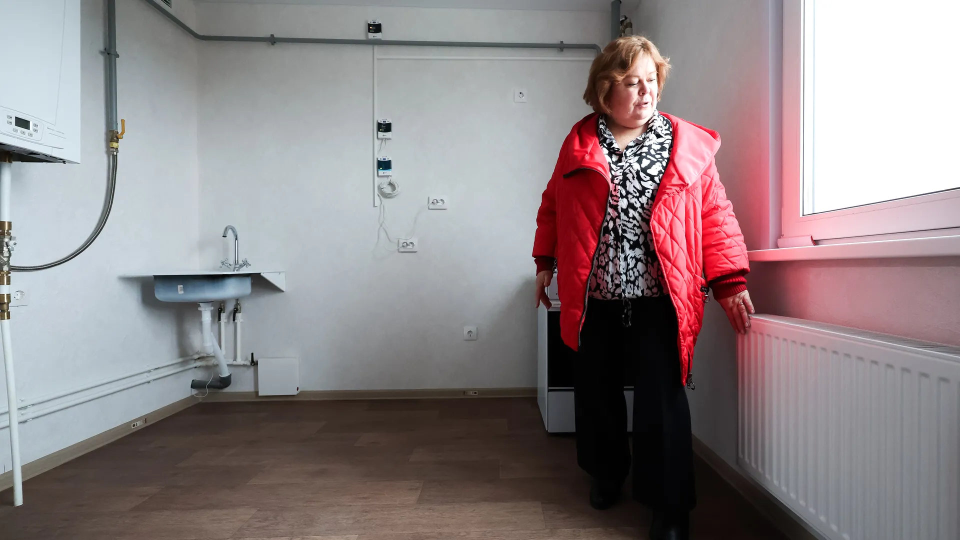 В новой квартире на 2-м Шаховском проезде в Волоколамске