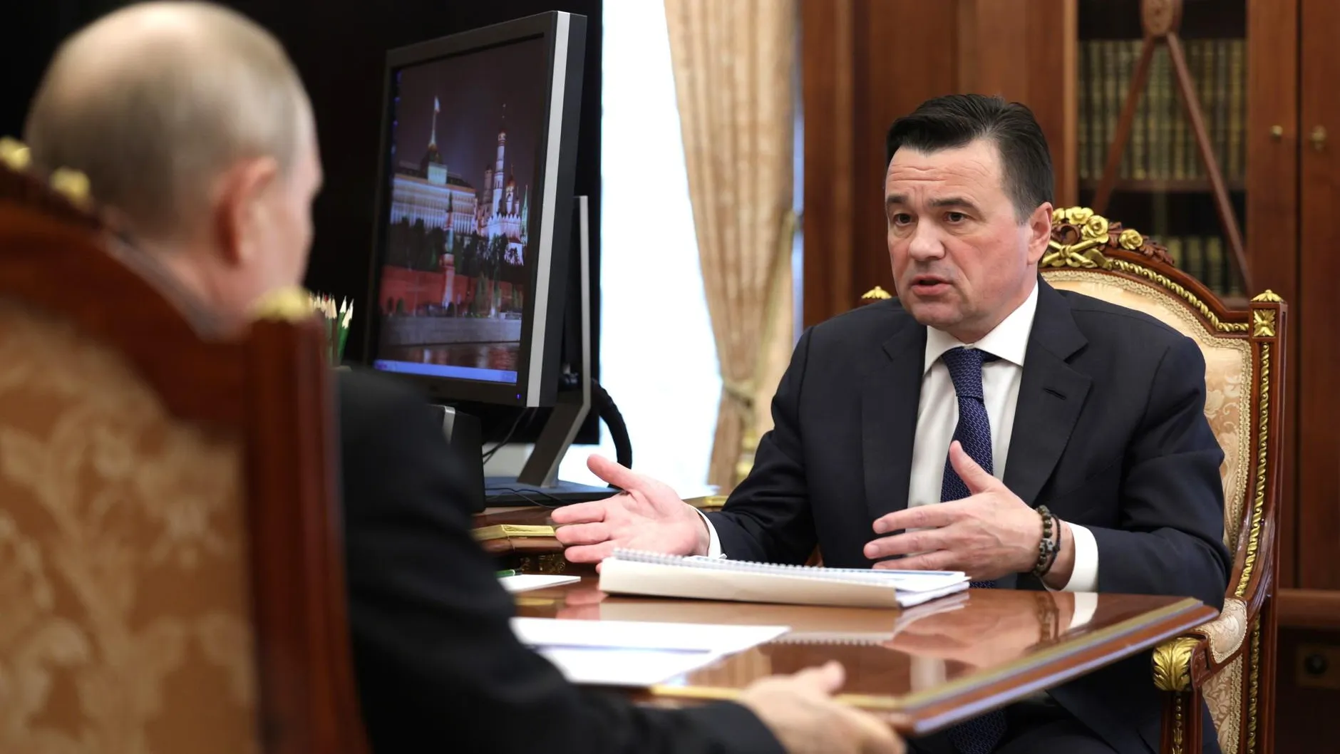 Воробьев рассказал Путину о развитии экономики Подмосковья