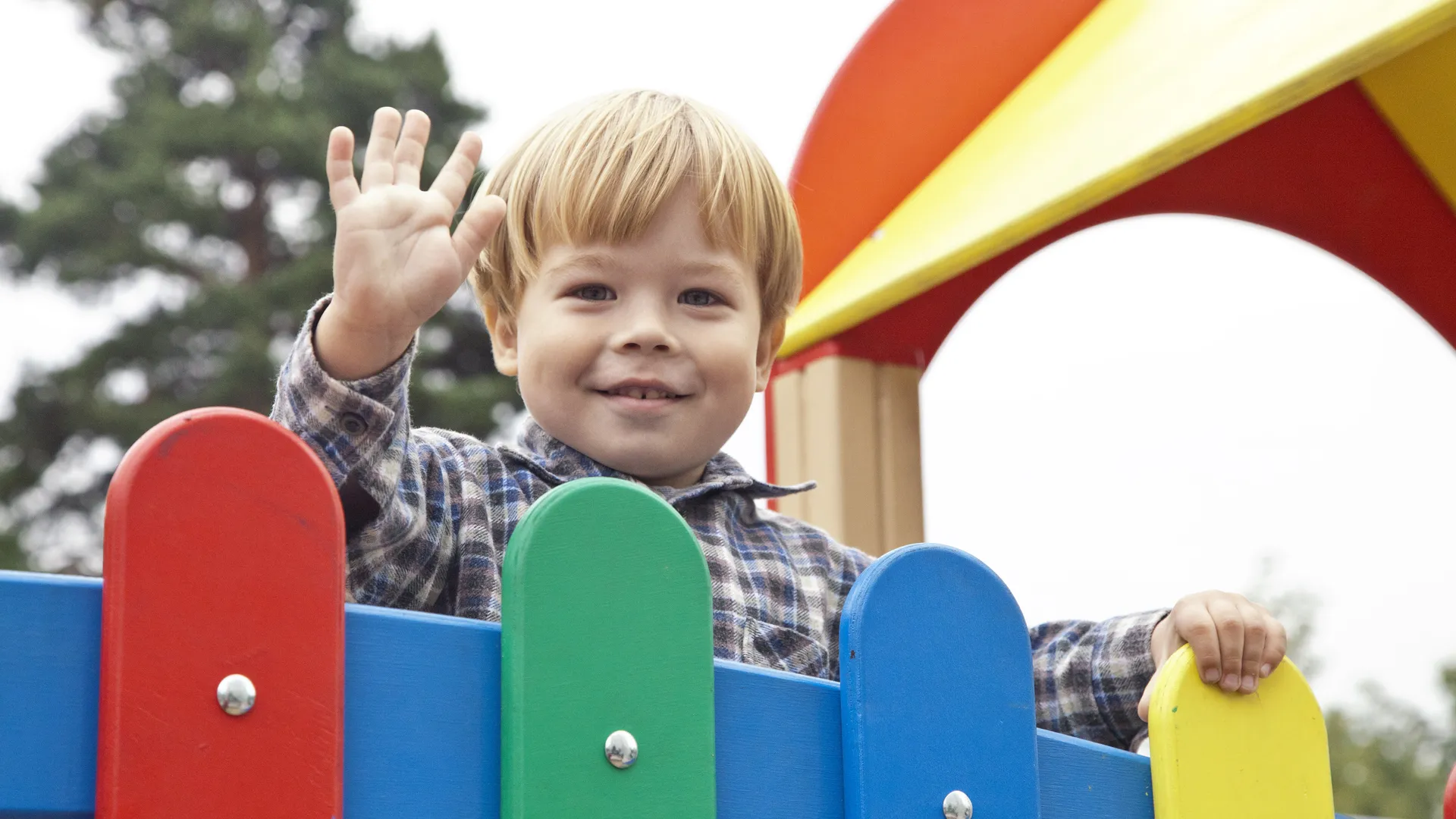 Детская площадка в Железнодорожном