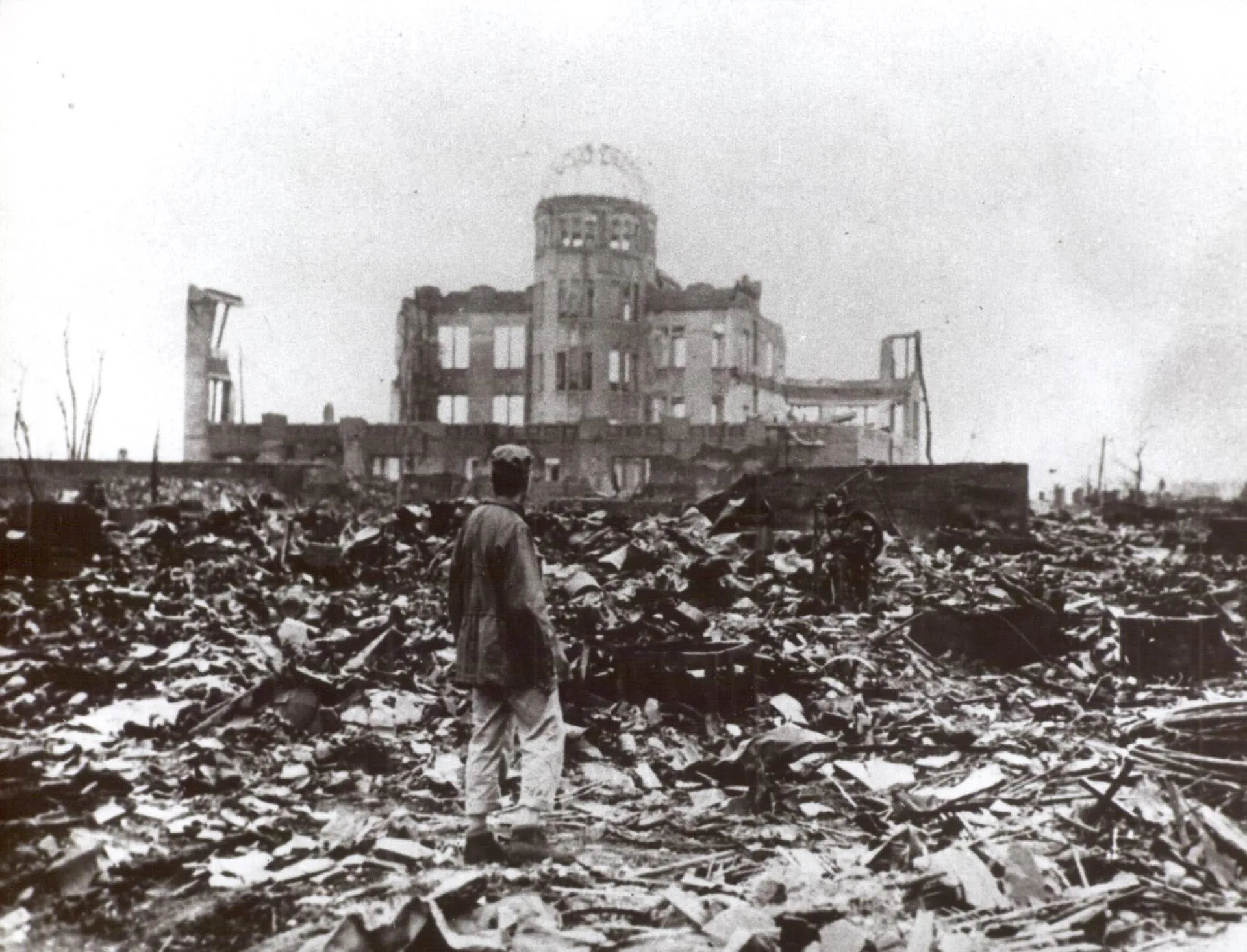Хиросима после бомбардировки, август 1945 года. Keystone Pictures Agency/ZUMAPRESS.com