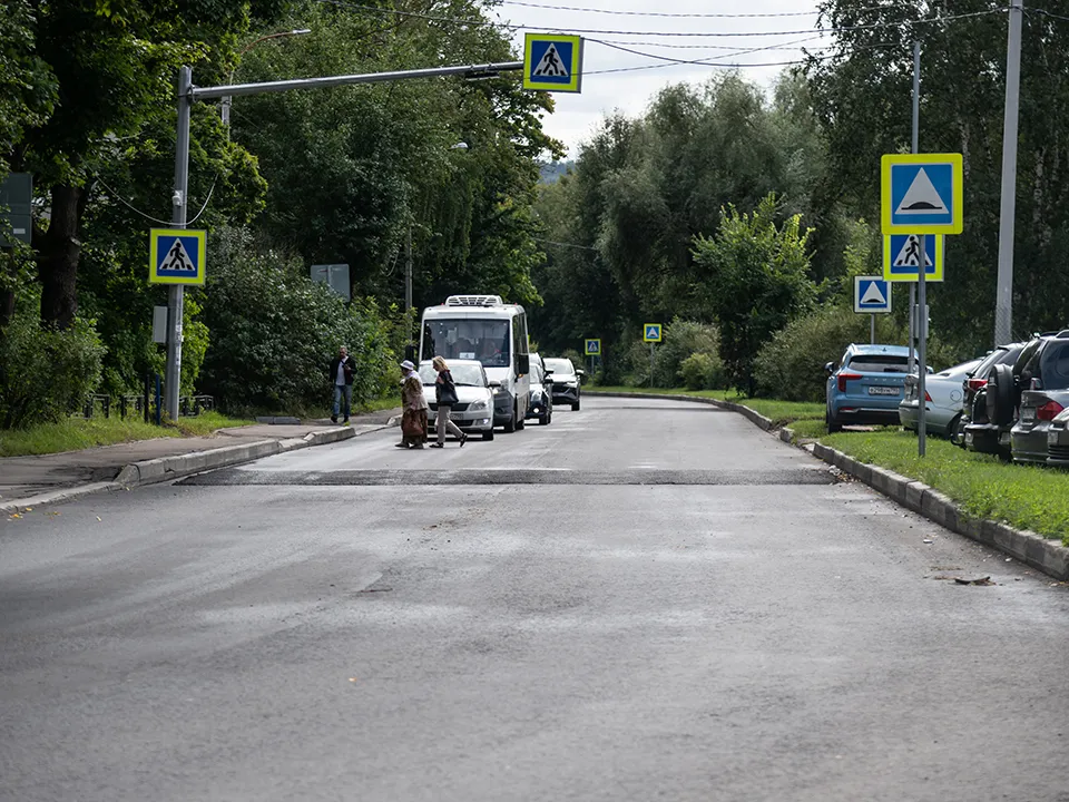 Улица Босова в Истре. Фото: пресс-служба губернатора и правительства Московской области