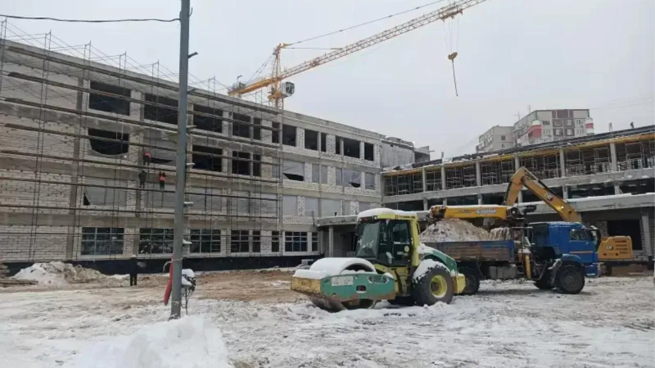Строительство большой современной школы продолжается в городском округе Жуковский