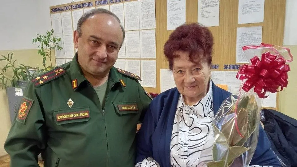 Ветерана труда Любовь Чернавскую поздравили с 84-ым днем рождения