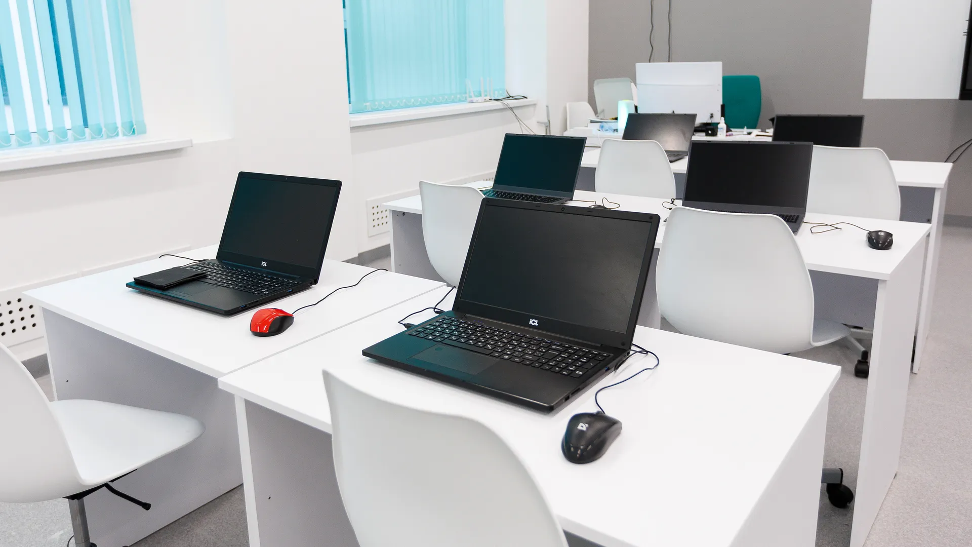 Компьютерный класс в новой школе на 1050 учеников ЖК «Новое Пушкино»