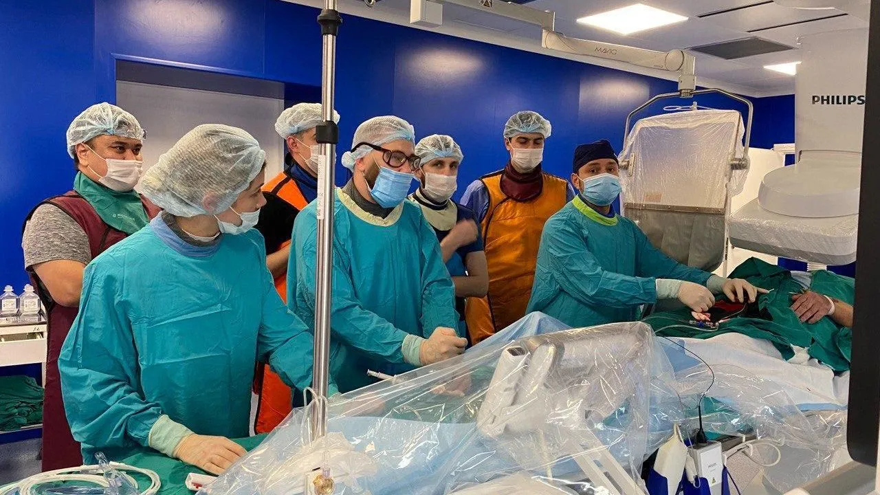 Мастер-класс по сложным коронарным вмешательствам прошел для врачей Подмосковья в МОНИКИ